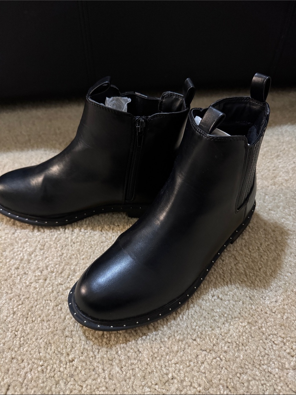 Treasure & Bond Kids Black Chelsea Booties
